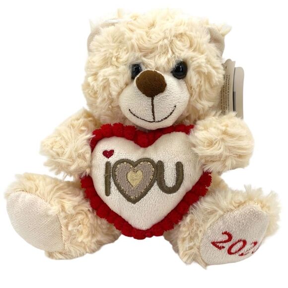 American Greetings Valentine Teddy Bear Plush New - Picture 1 of 9